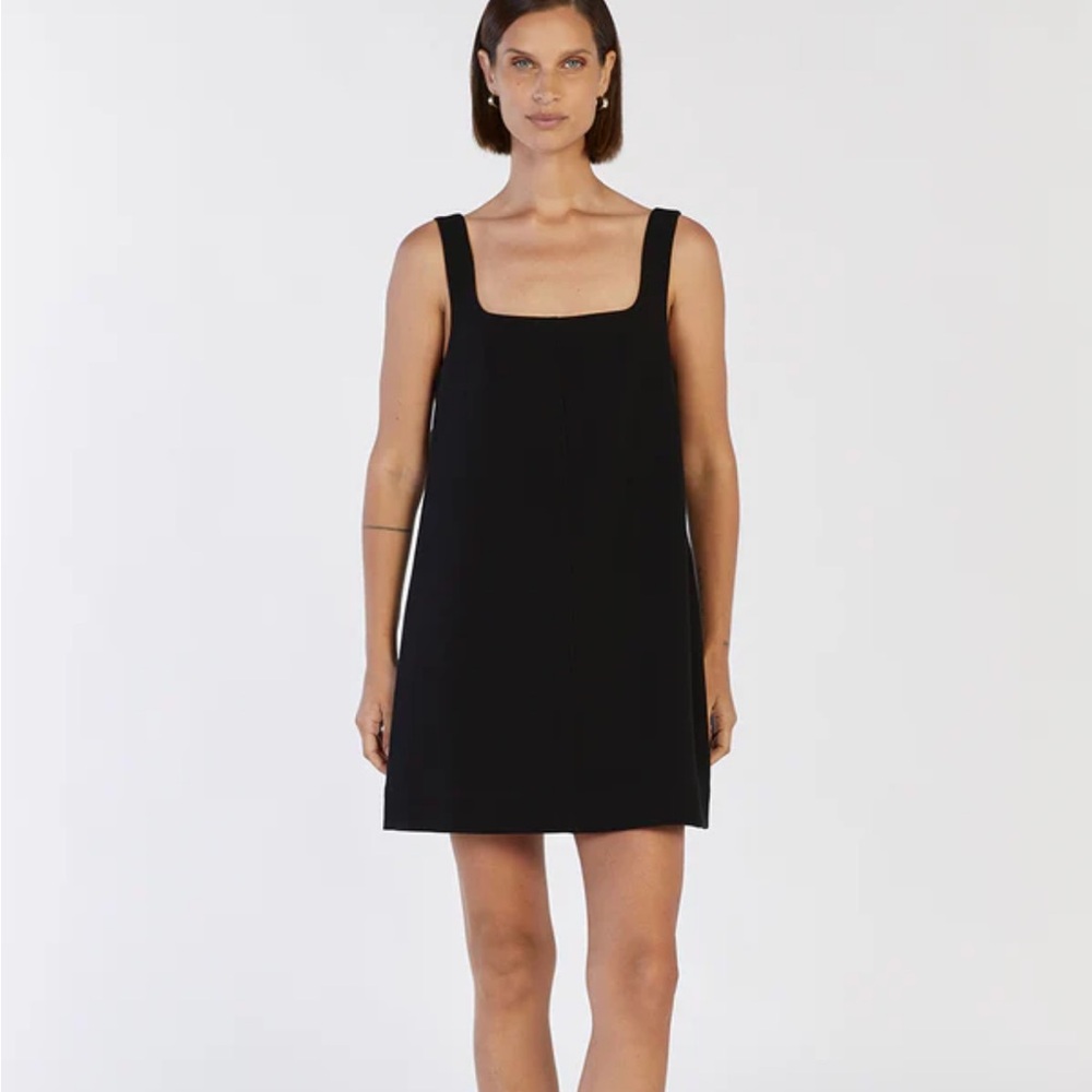 NWT DISSH Rosa Black Shift Dress